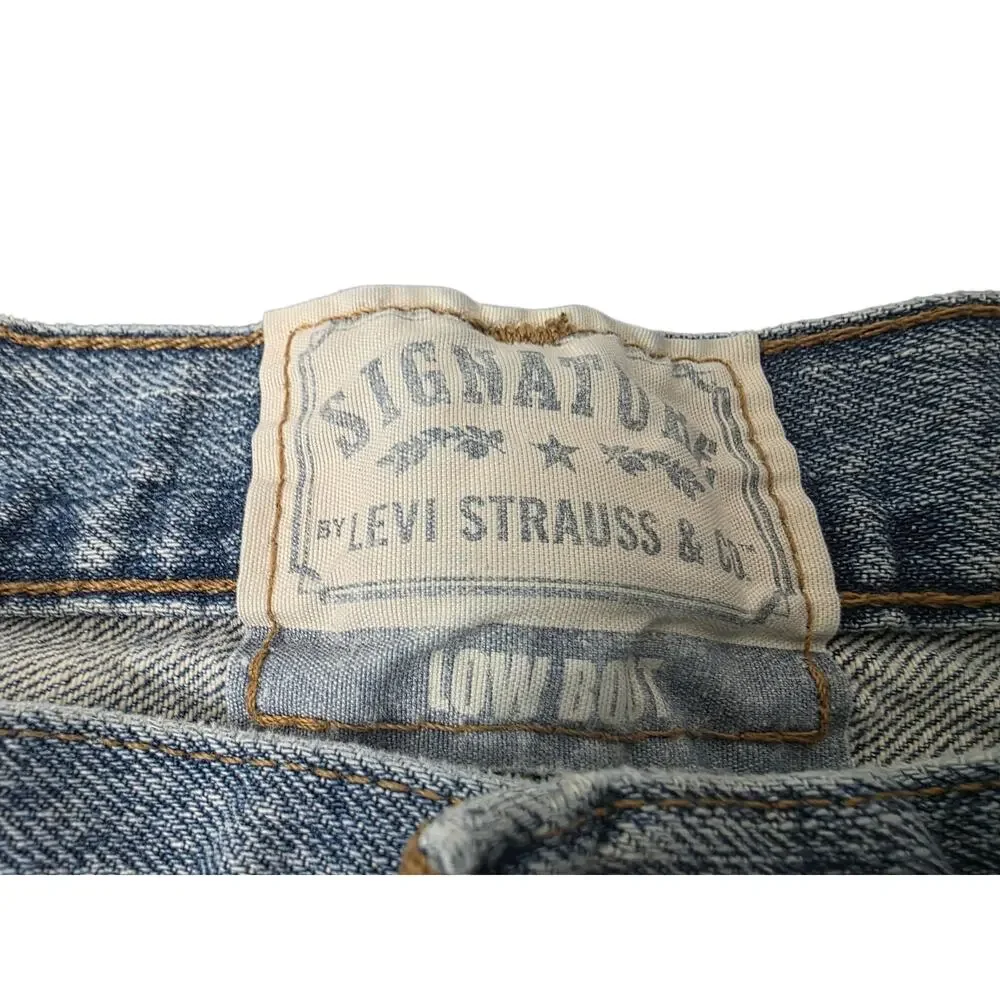 Signature by Levi Strauss & Co. Low Boot Jeans Light Wash 38x30 - Like New